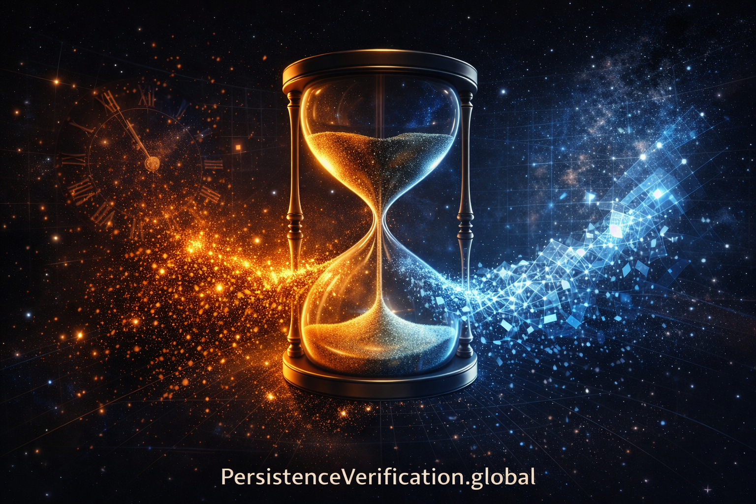 Temporal verification of learning showing how genuine knowledge persists over time while borrowed performance collapses